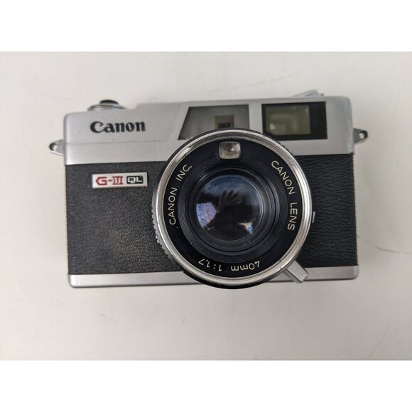 CANON Canonet QL17 GIII G3 35mm Film Rangefinder Camera Tawian - Picture 7 of 13